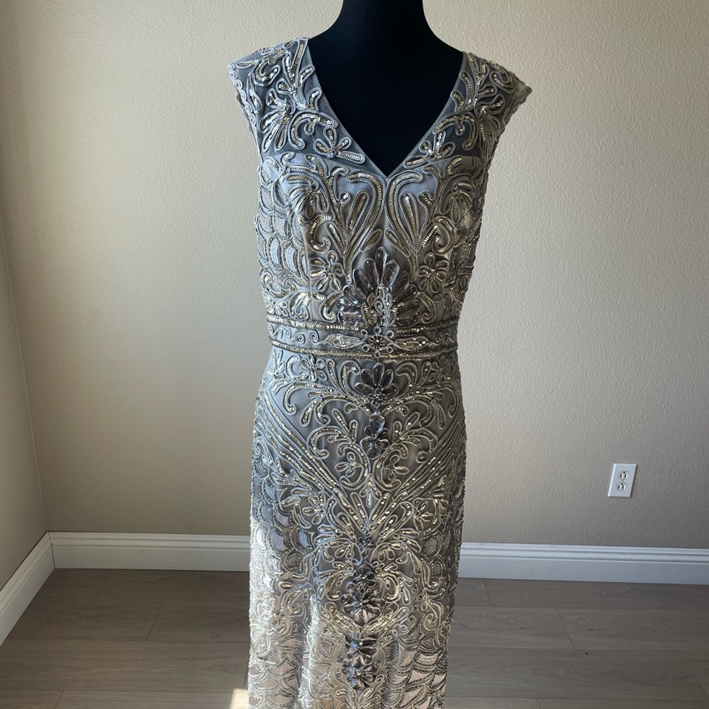 Sue Wong Embellished Fancy Gown
